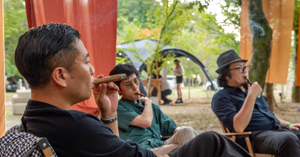 CHILLAX SMOKE 2025の会場の様子